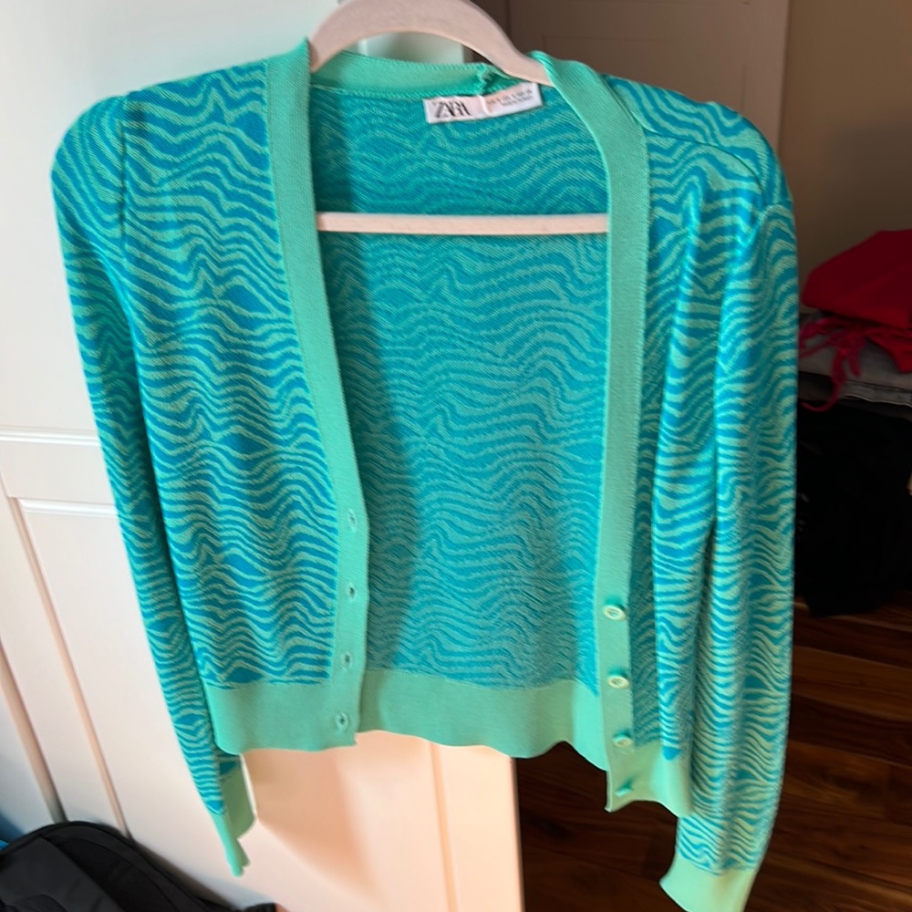 button sweater